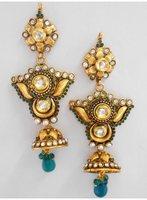 Polki Earrings